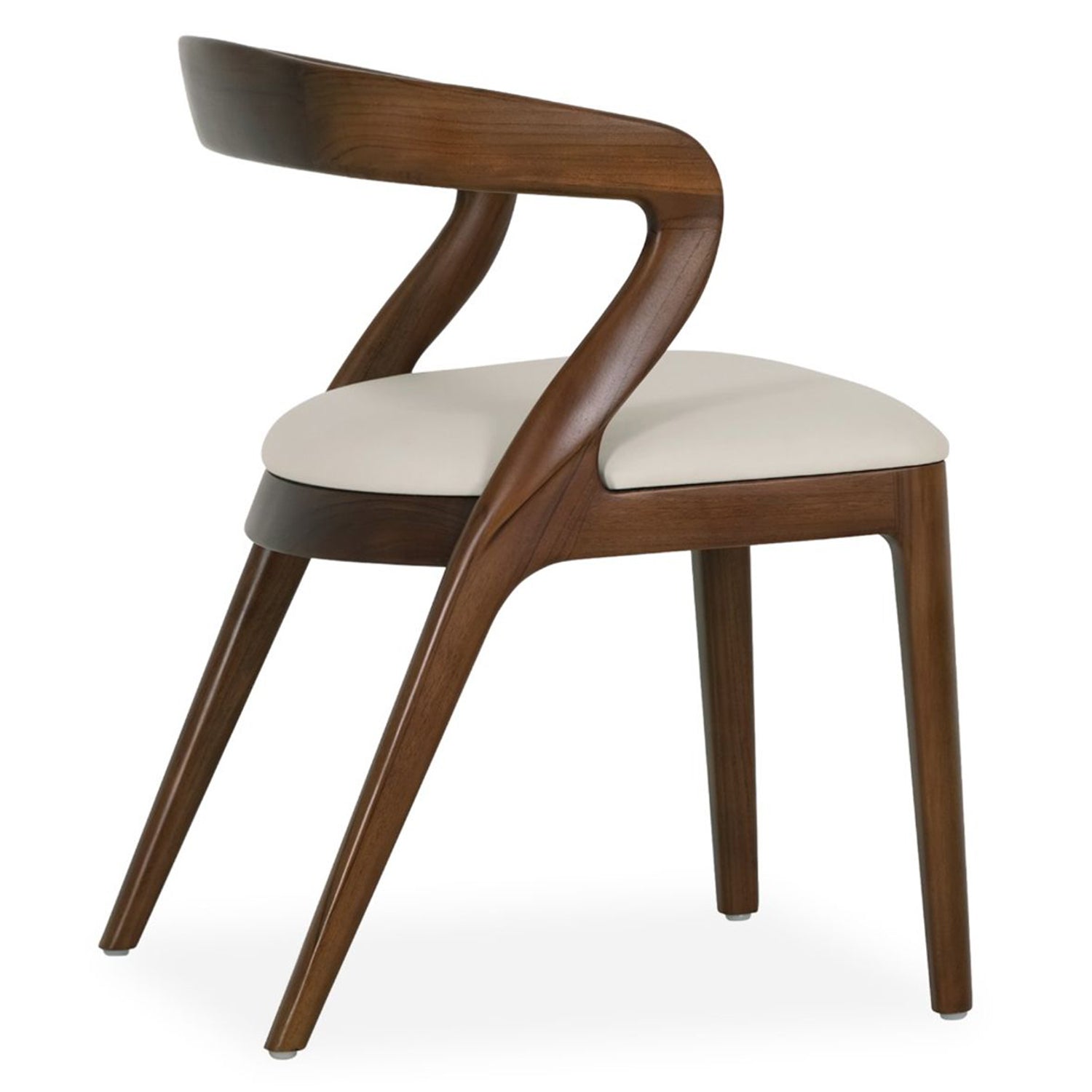 Interlude Home Millie Classic Walnut Dining Chair Set of 2