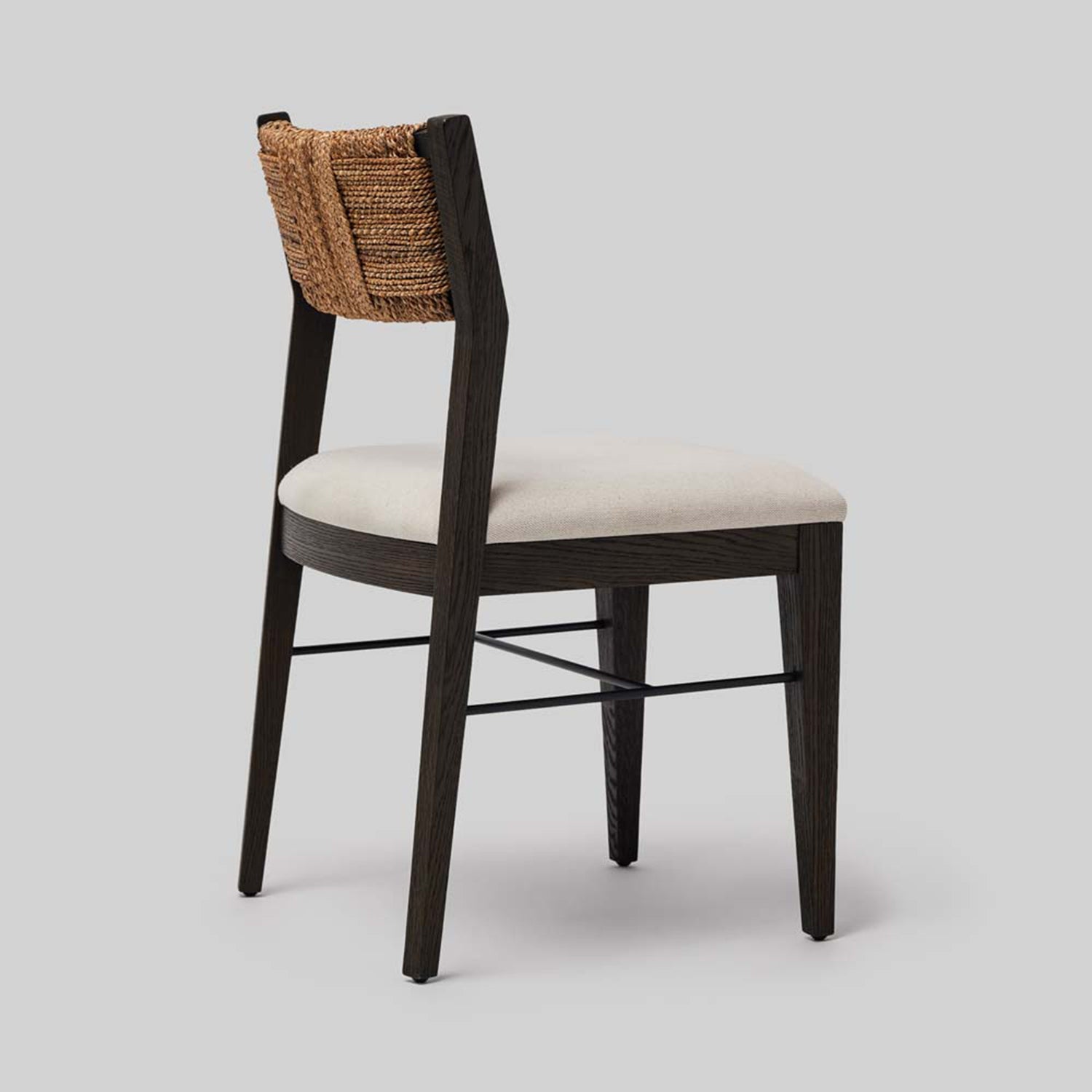 Interlude Home Colony Carob Dining Chair Set of 2 styled in a room