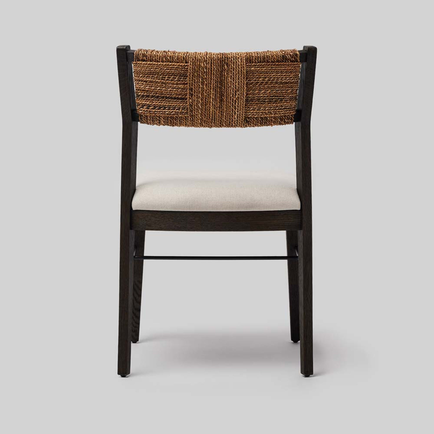 Interlude Home Colony Carob Dining Chair Set of 2 shown to scale in a space