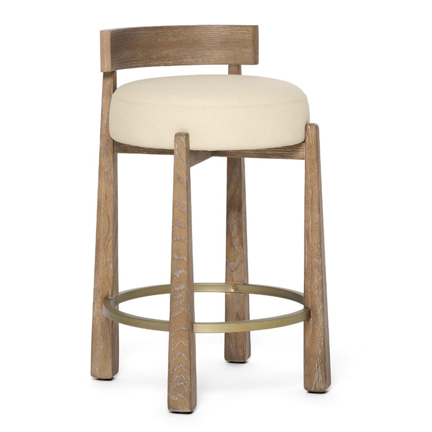 Interlude Home Holden Autumn Brown Counter Stool Set of 2