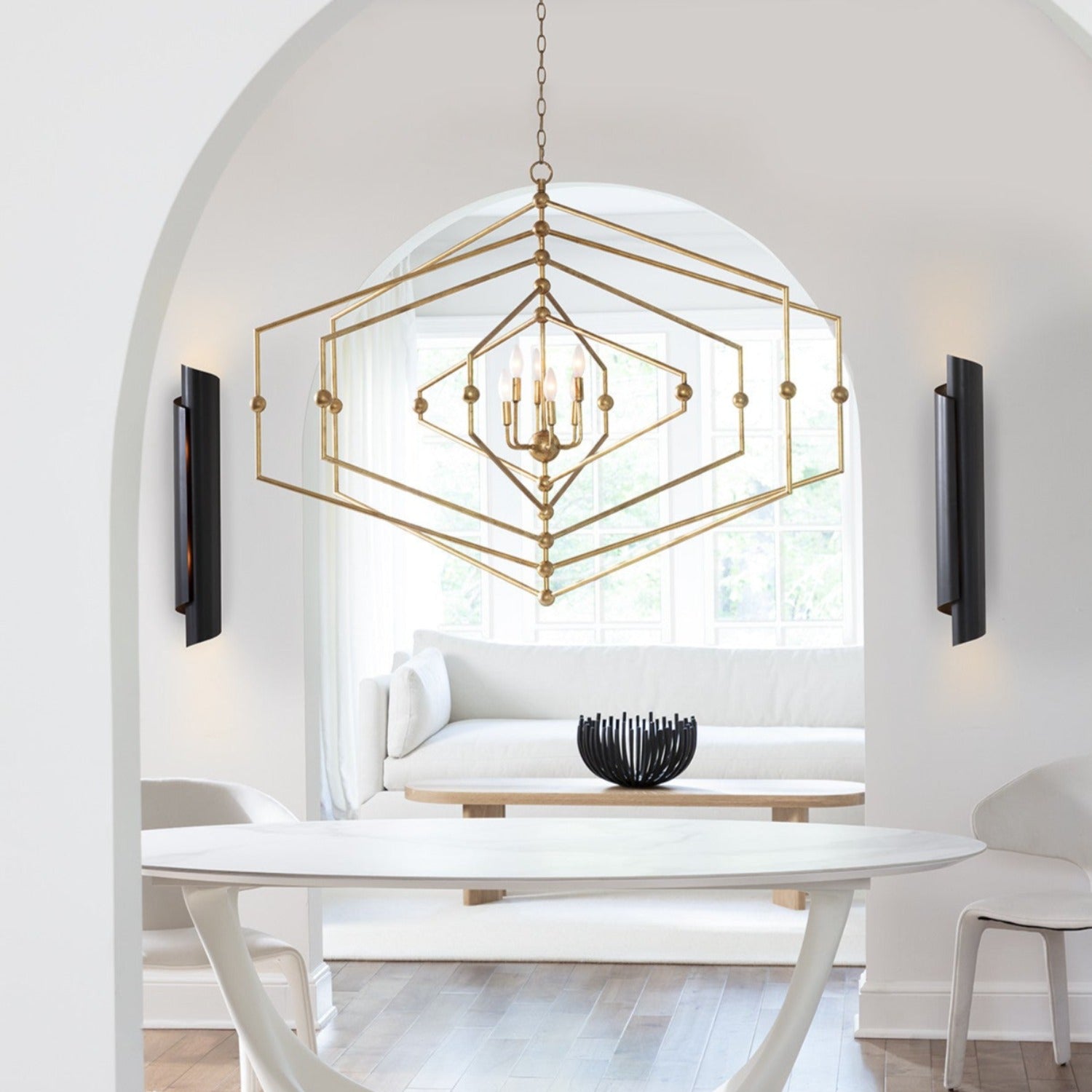 Regina Andrew Flute Wall Sconce