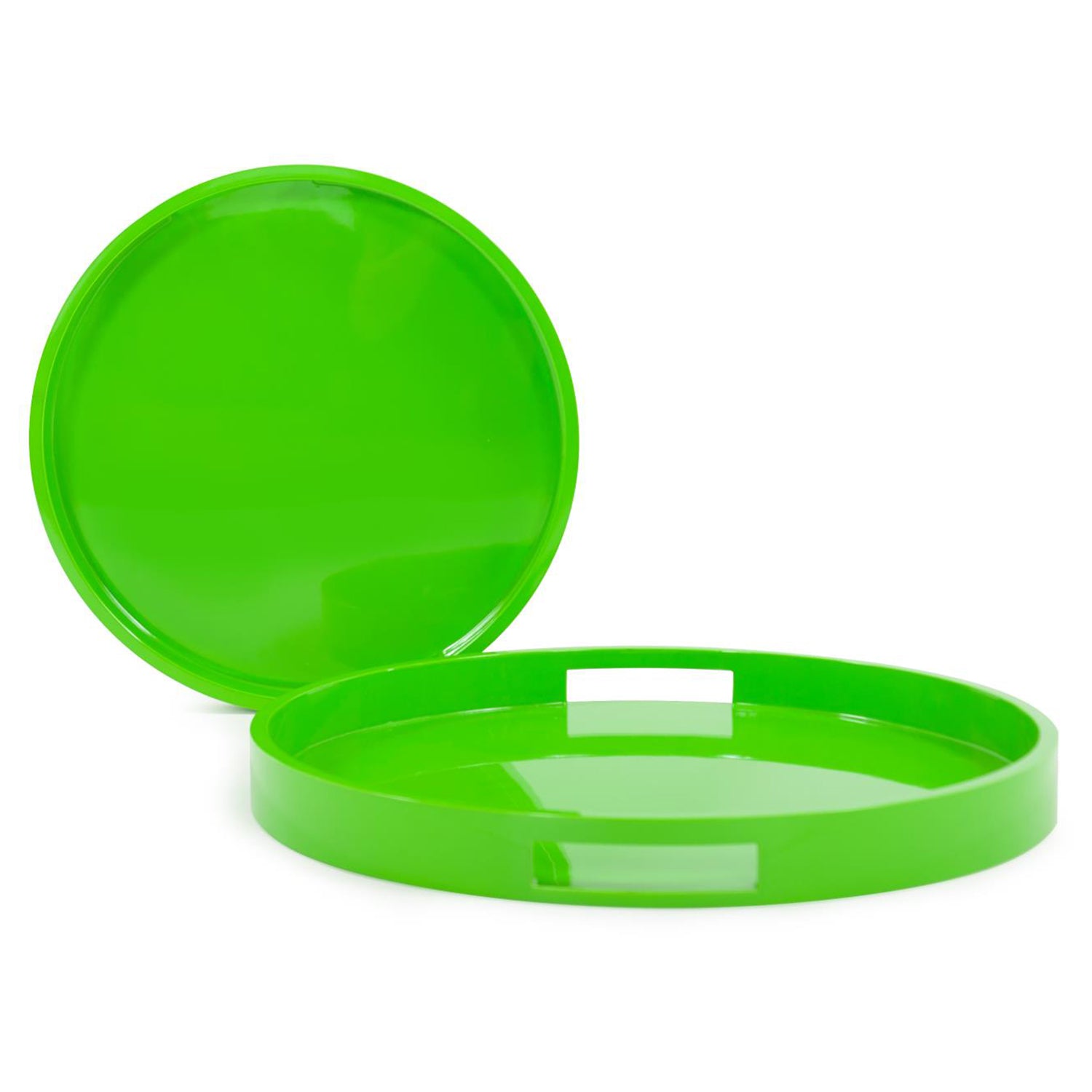 Saint Tropez Round Tray Set of 2