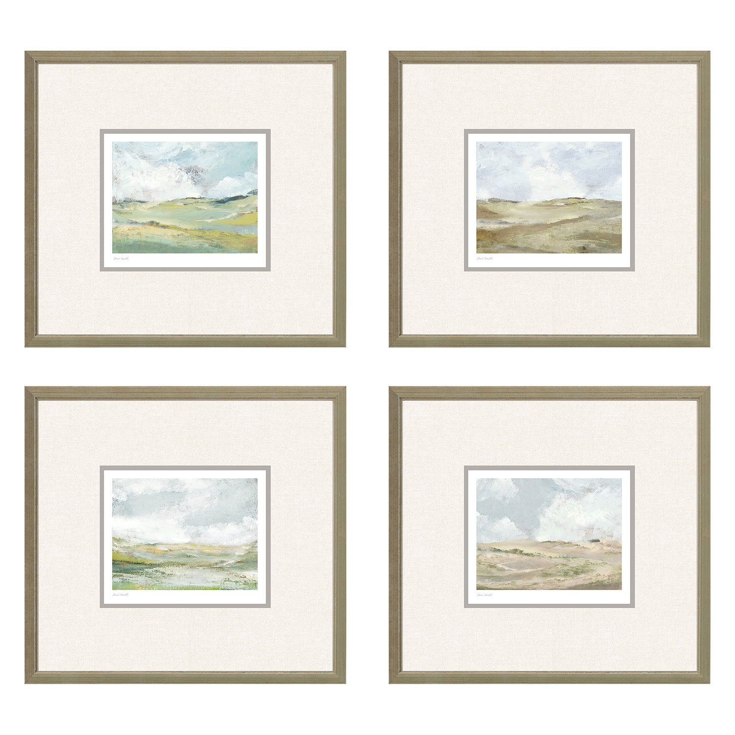 Loreth Afternoon Framed Art Set of 4