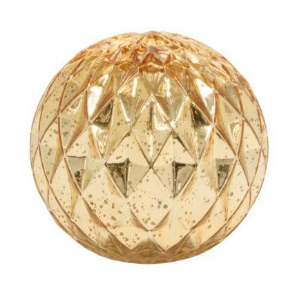 Golden LED Globe Set of 4