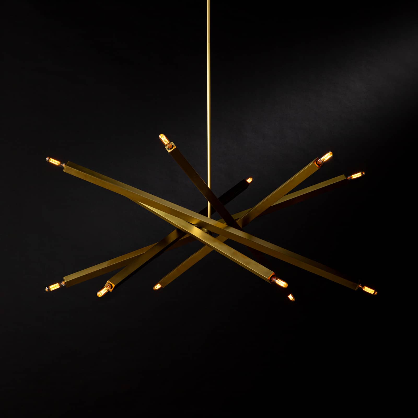 Regina Andrew Viper Natural Brass Chandelier