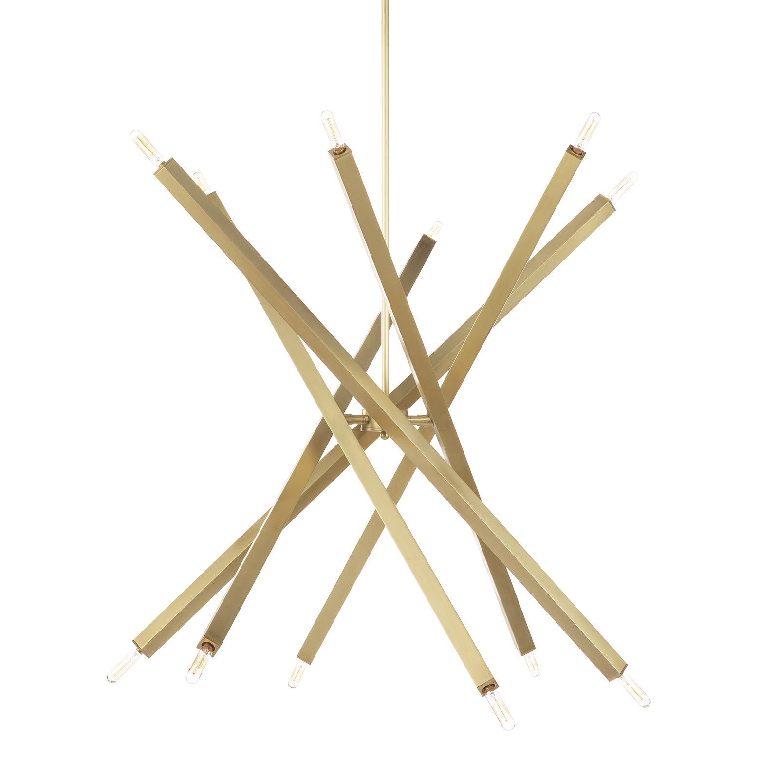 Regina Andrew Viper Natural Brass Chandelier