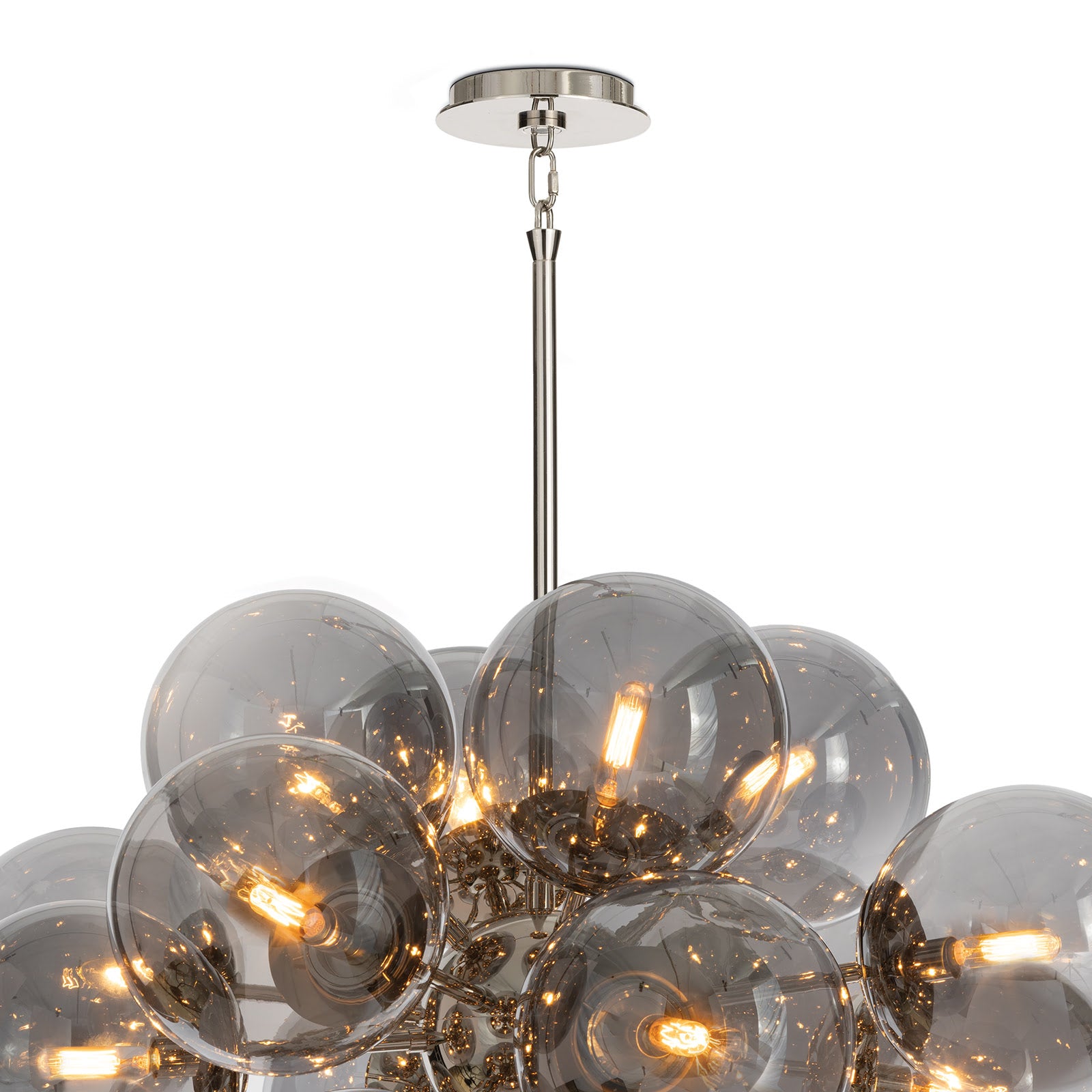 Regina Andrew Shine Smoke Glass Chandelier