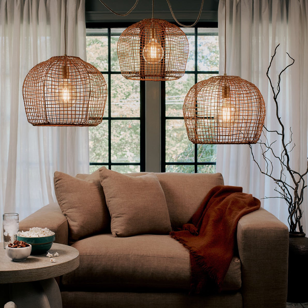 Regina Andrew Selene Multi Basket Chandelier