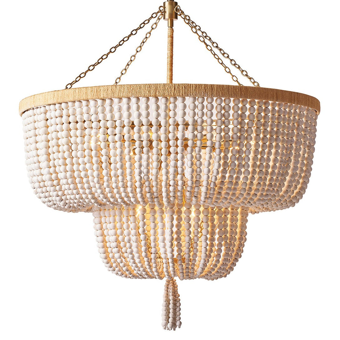Regina Andrew Cameron White Chandelier