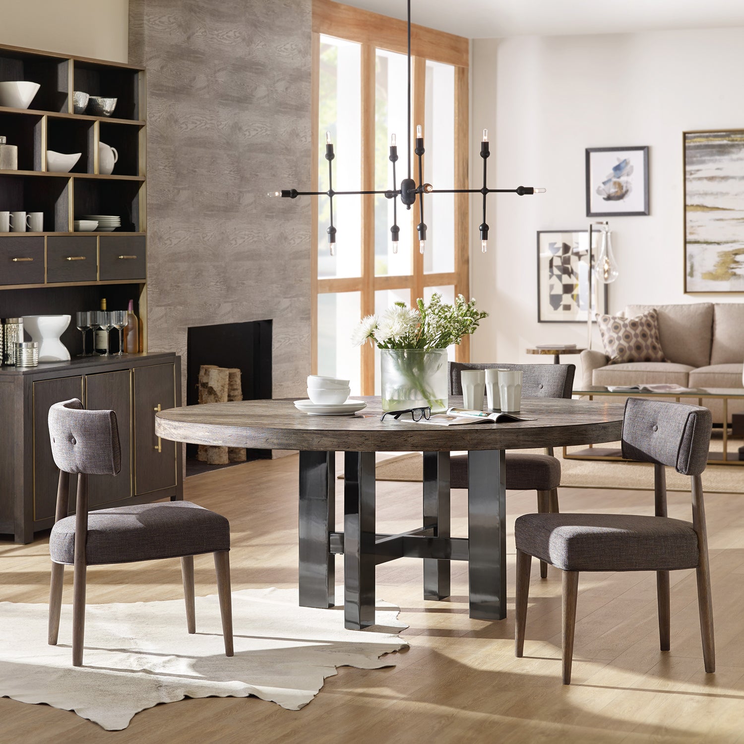 Hooker Furniture Curata 72in Round Dining Table