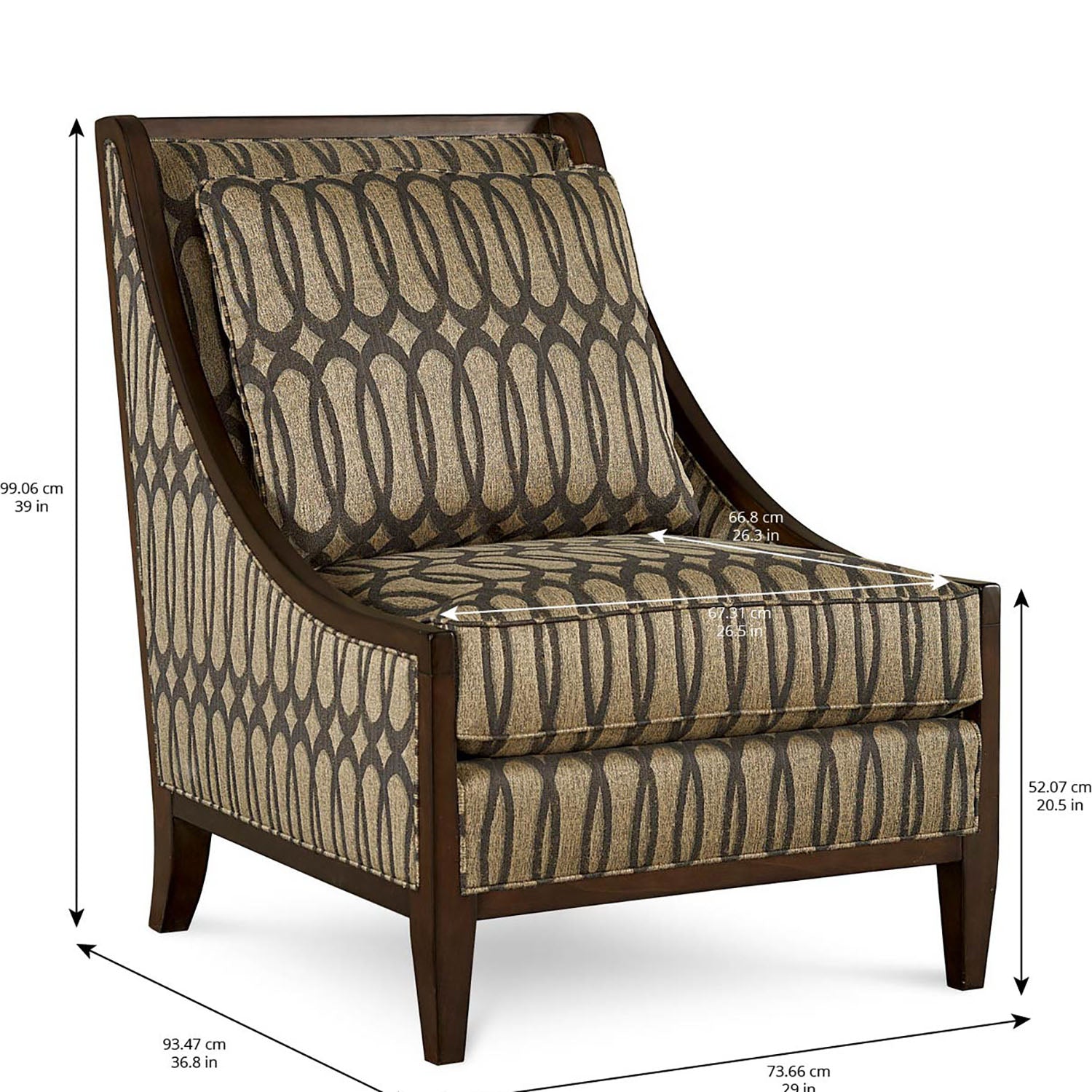 A.R.T. Furniture Harper Mineral Accent Chair