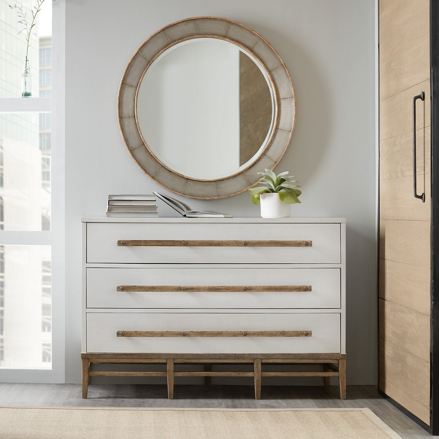 Hooker Furniture Urban Elevation Three-Drawer Bachelors Chest