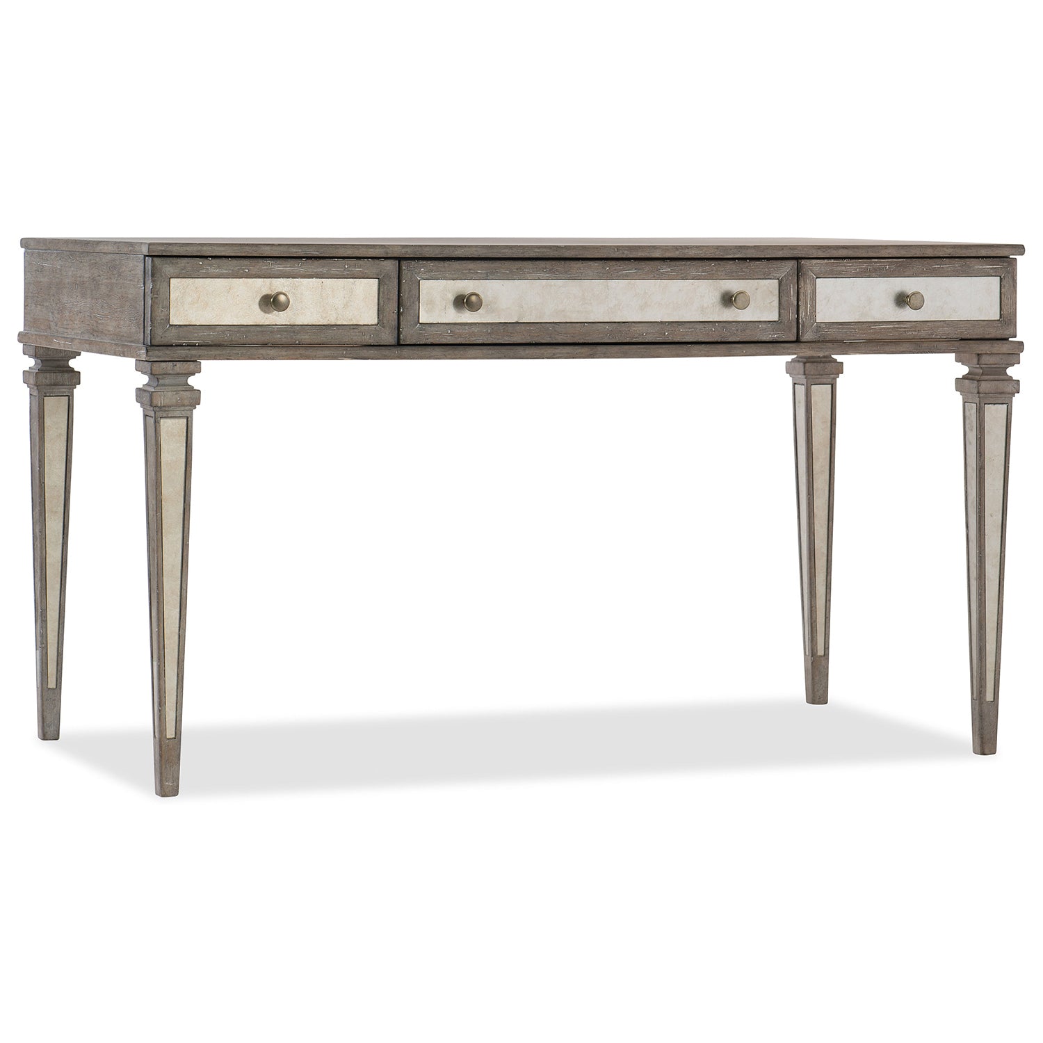 Hooker Furniture Rustic Glam Leg Desk