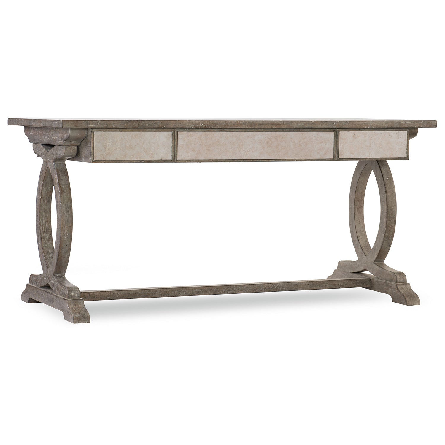 Hooker Furniture Rustic Glam Trestle Desk