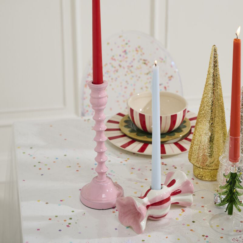 Candy Coated Candleholder