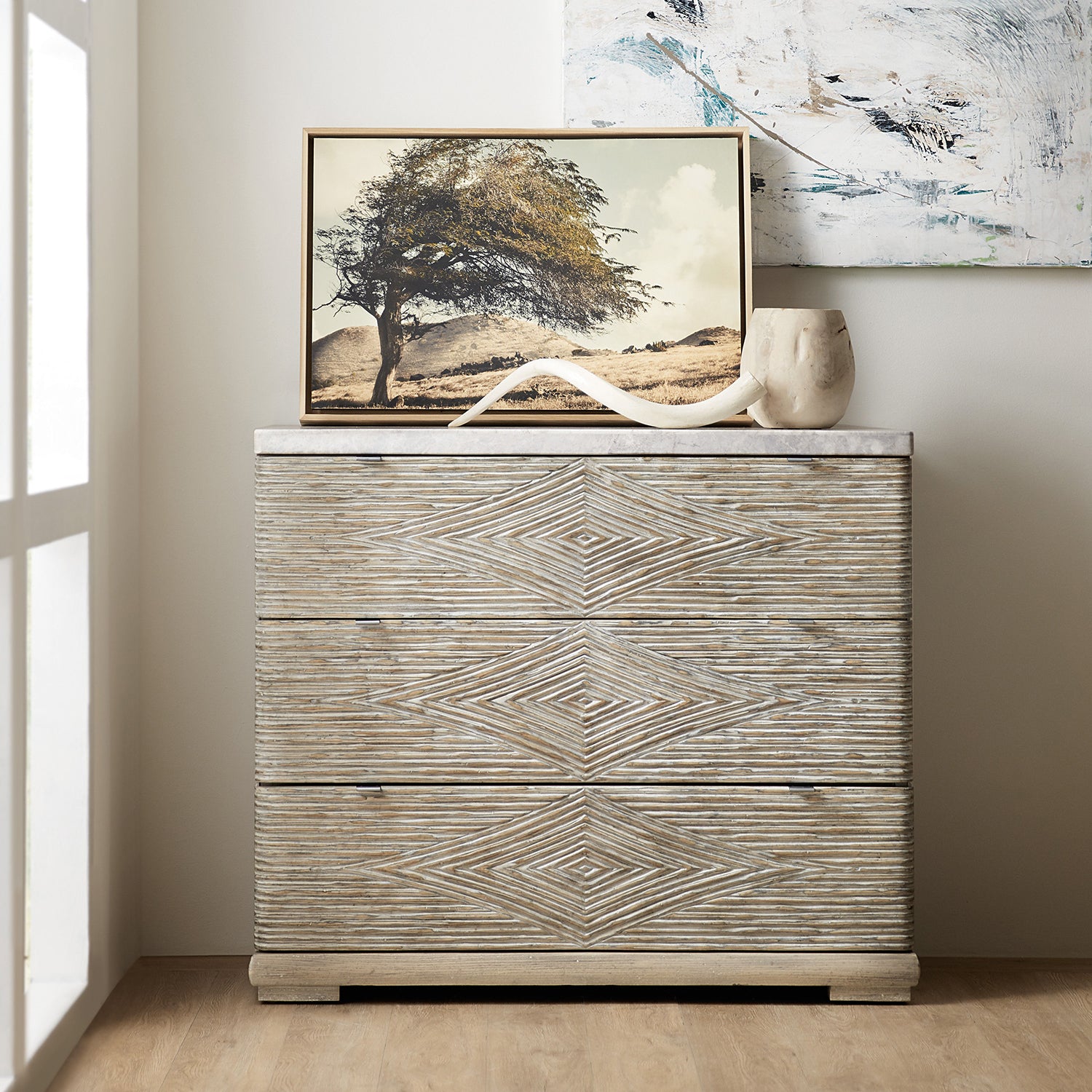 Hooker Furniture Amani Three-Drawer Accent Chest