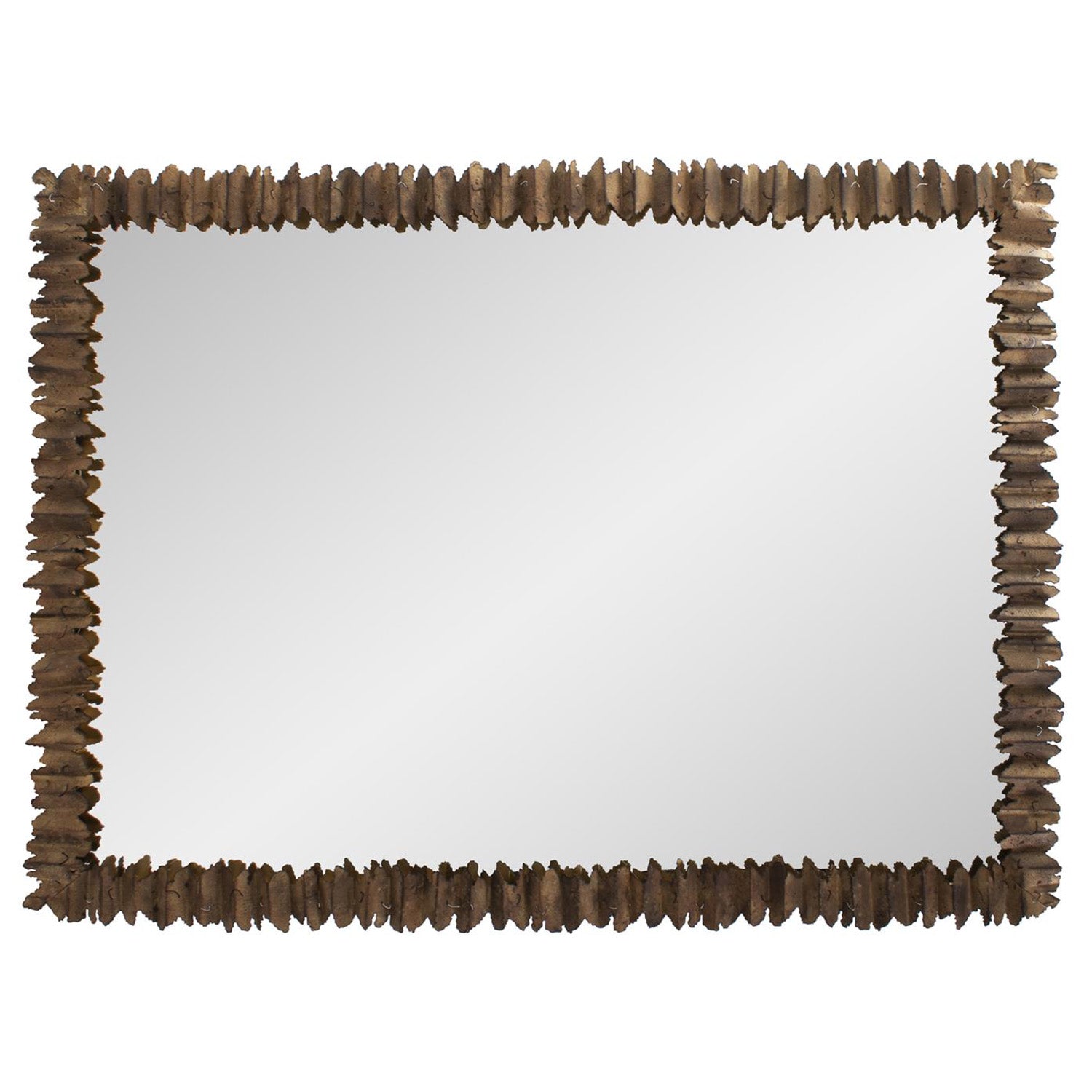 Alberto Gio Salvaged Bronzed Wall Mirror