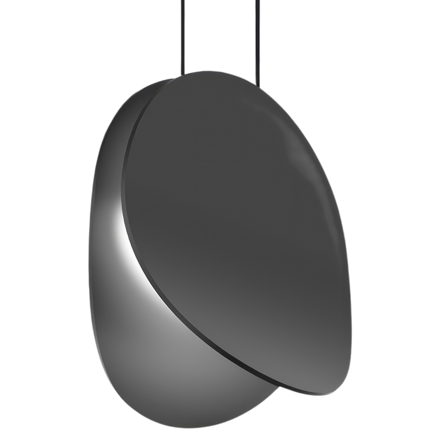 Sonneman Malibu Discs Satin Black 1765.25 Pendant