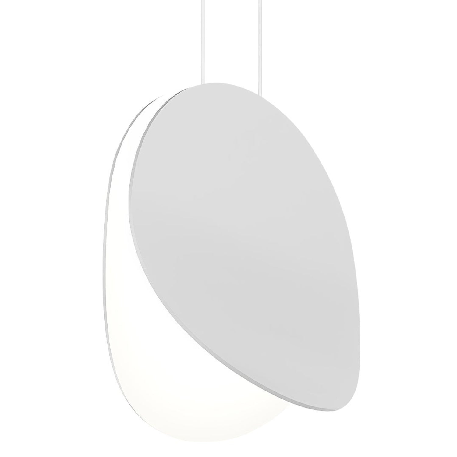Sonneman Malibu Discs Satin White 1766.03-J20 Pendant