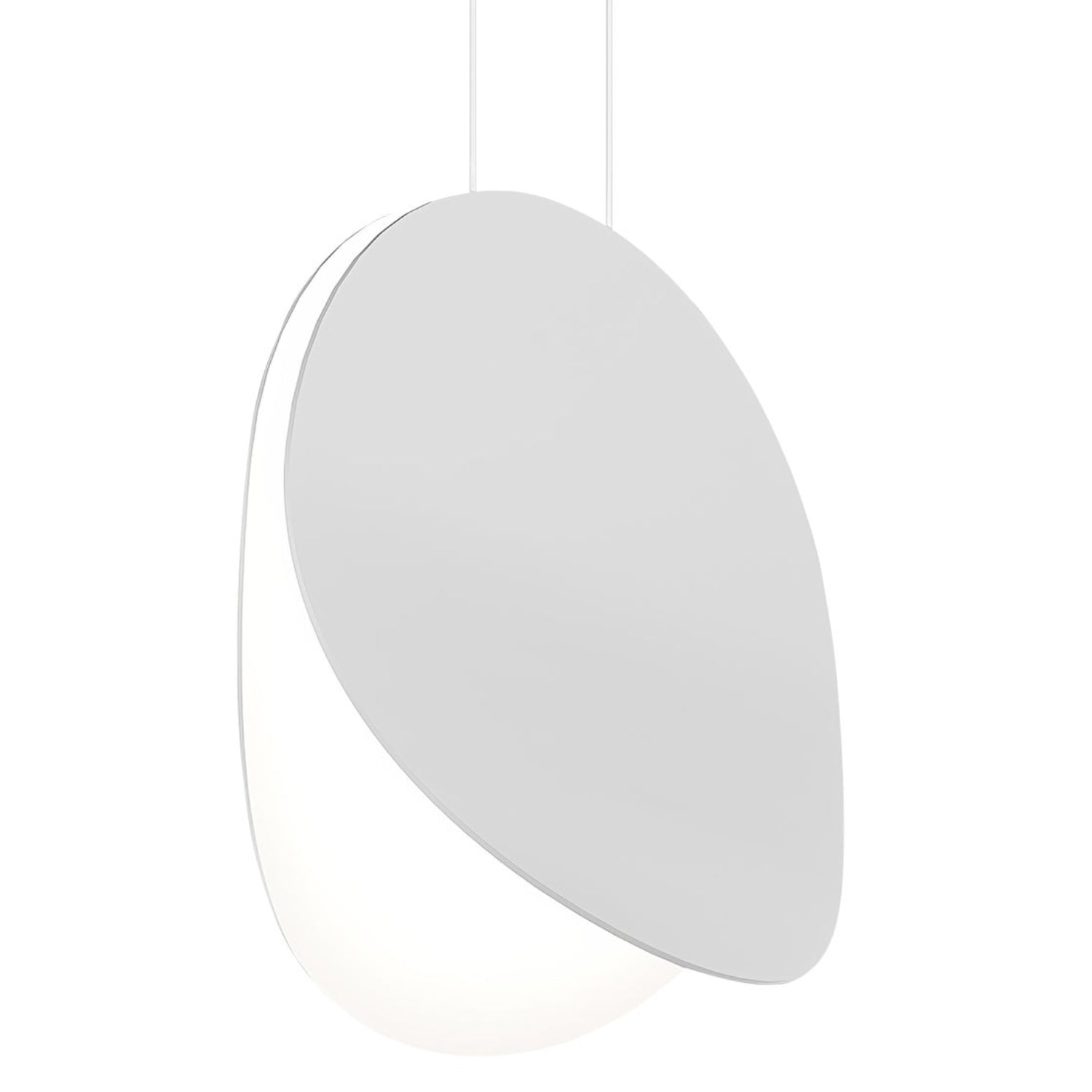 Sonneman Malibu Discs Satin White 1767.03-J20 Pendant
