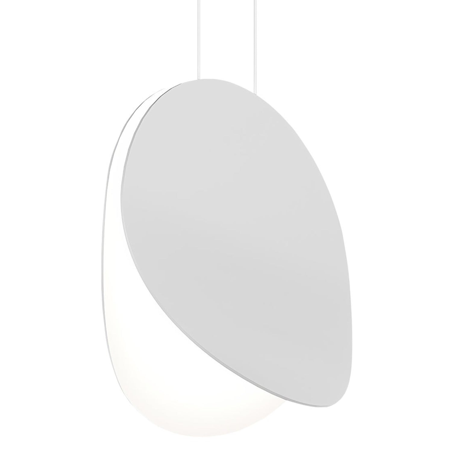Sonneman Malibu Discs Satin White 1767.03 Pendant