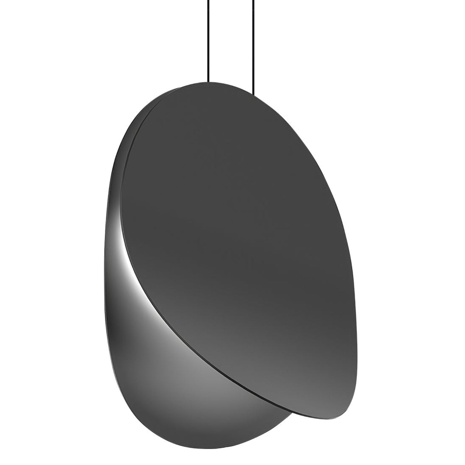 Sonneman Malibu Discs Satin Black 1768.25 Pendant
