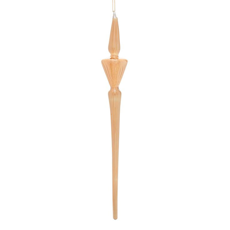 Angled Icicle Ornament Set of 6