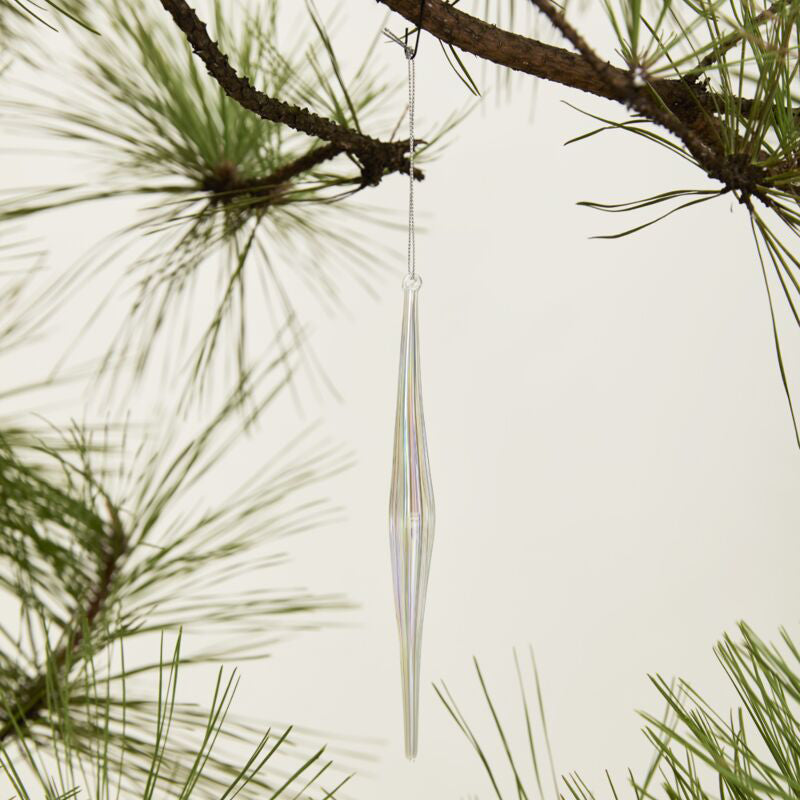 Prism Icicle Ornament Set of 6