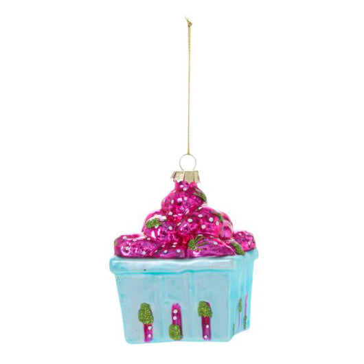 Berry Basket Ornament Set of 6
