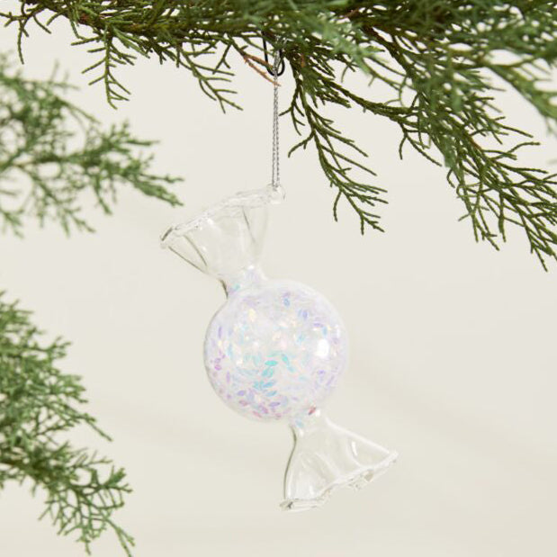 Candy Glass Ornament Set of 6