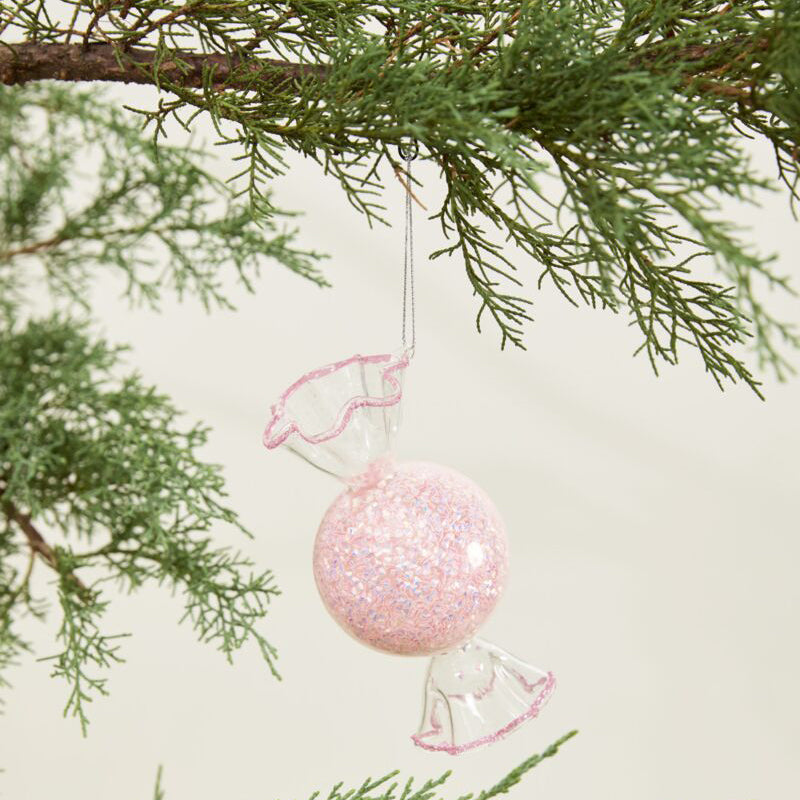 Candy Glass Ornament Set of 6