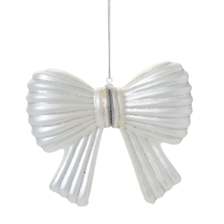 Bow Metallic Ornament Set of 6