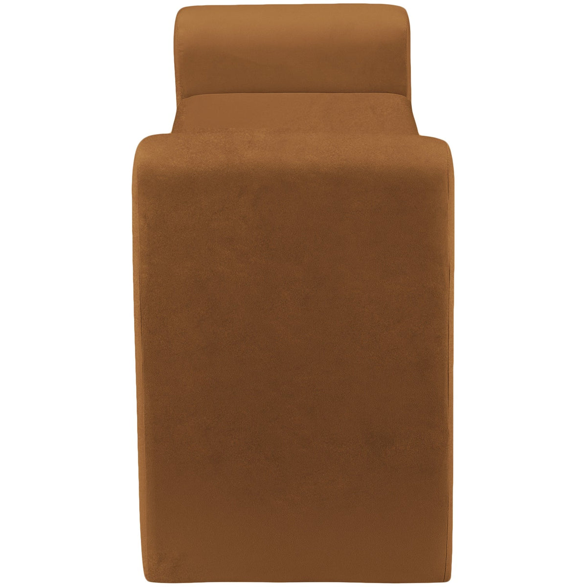 Sloan Saddle Velvet Upholstered Bench