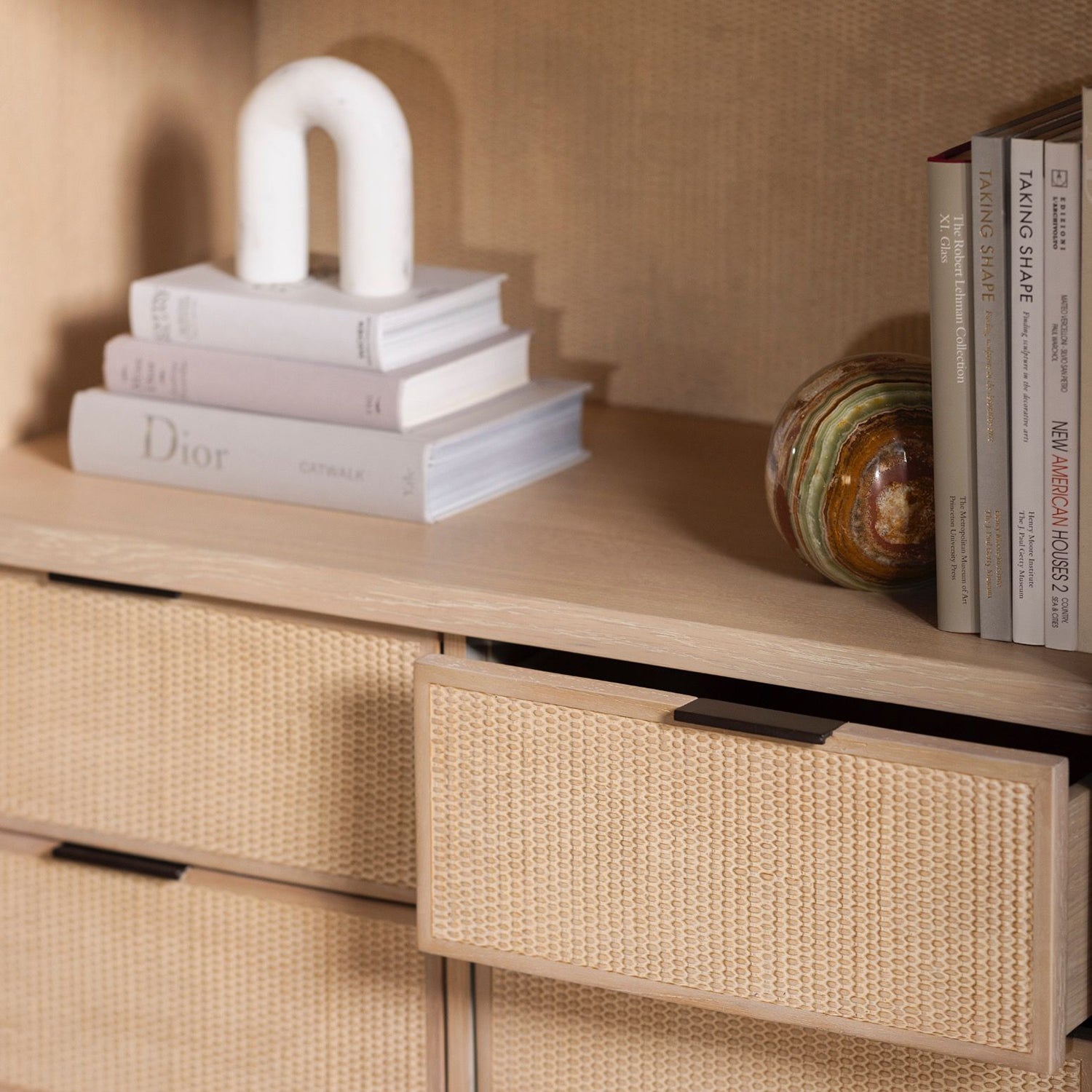 Interlude Home Claudine Glass Door Cabinet