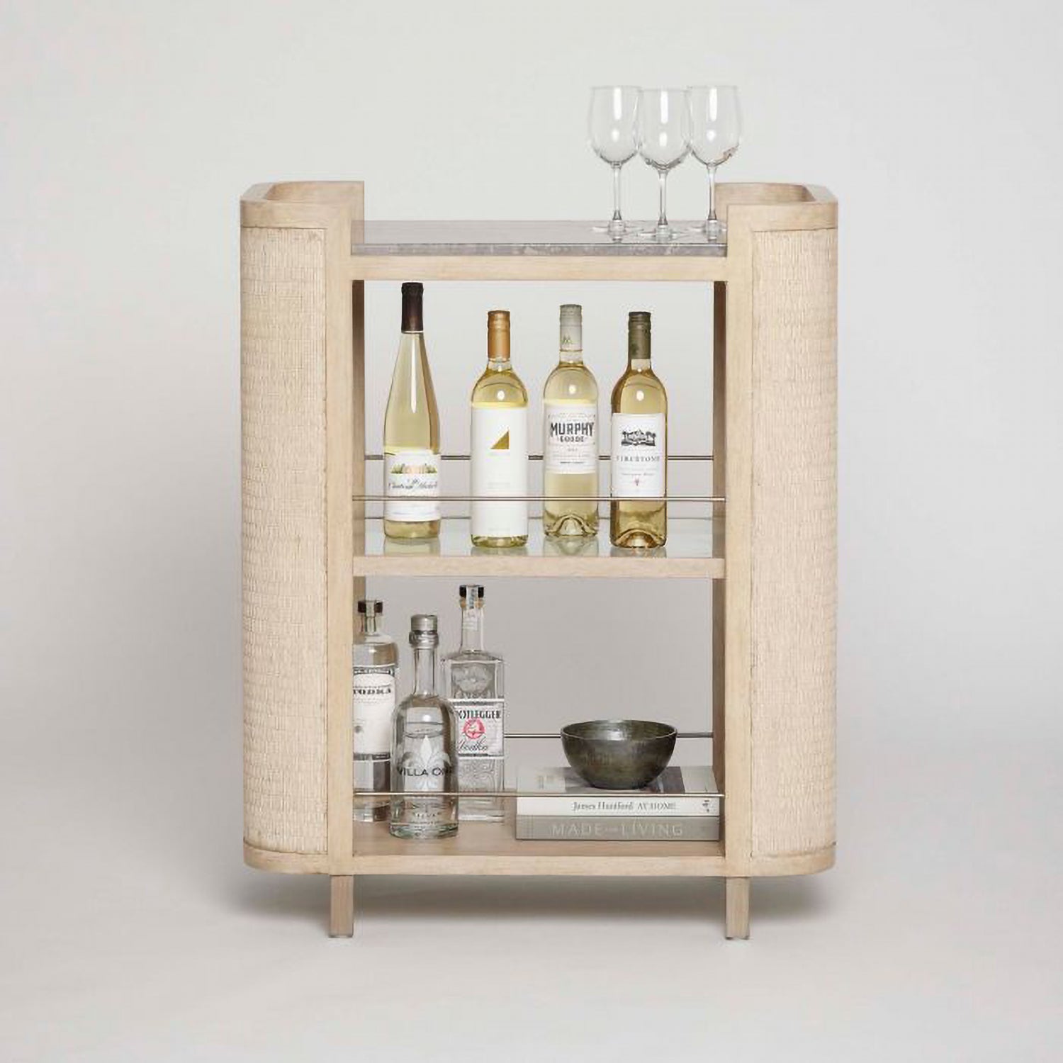 Interlude Home Harperly Bar Cart