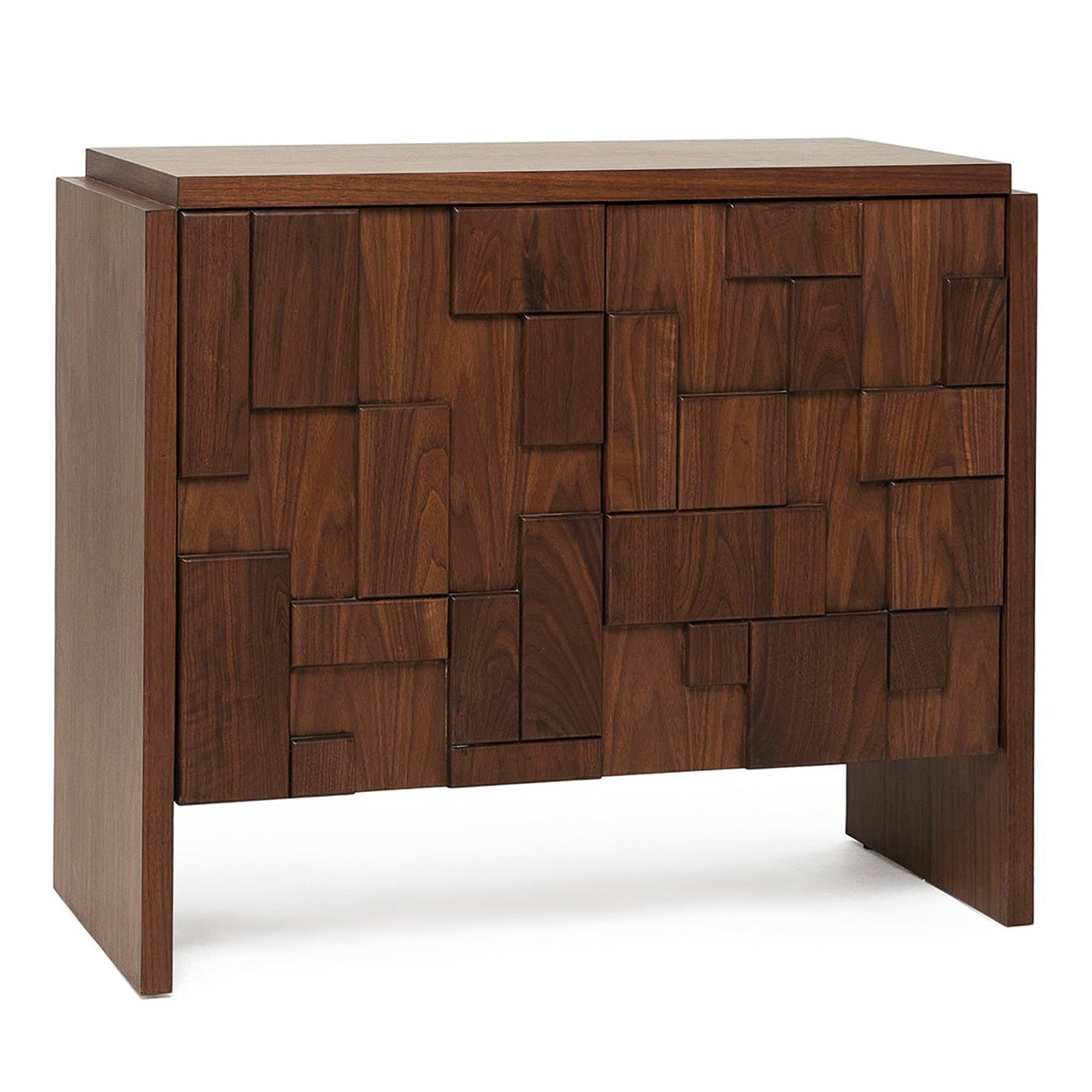 Interlude Home Louise Classic Walnut Occasional Chest