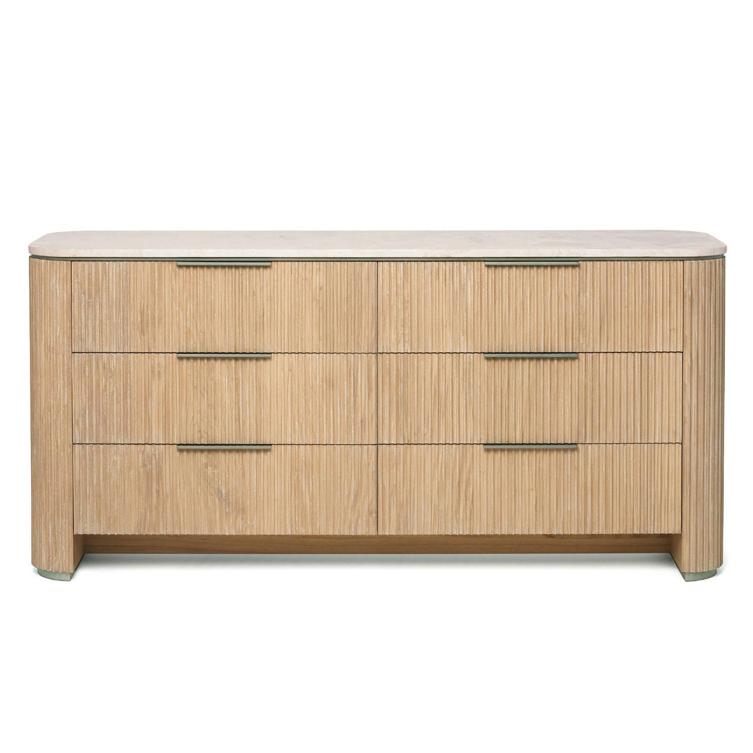 Interlude Home Morrison Husk 6 Drawer Chest