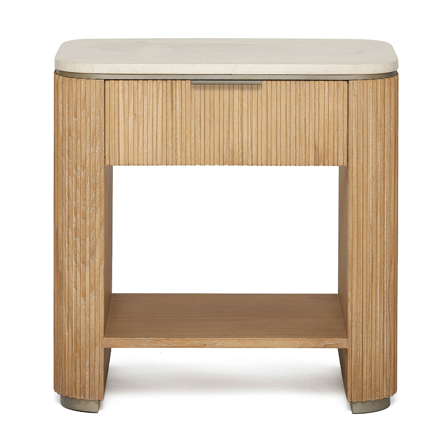 Interlude Home Morrison Husk Bedside Chest