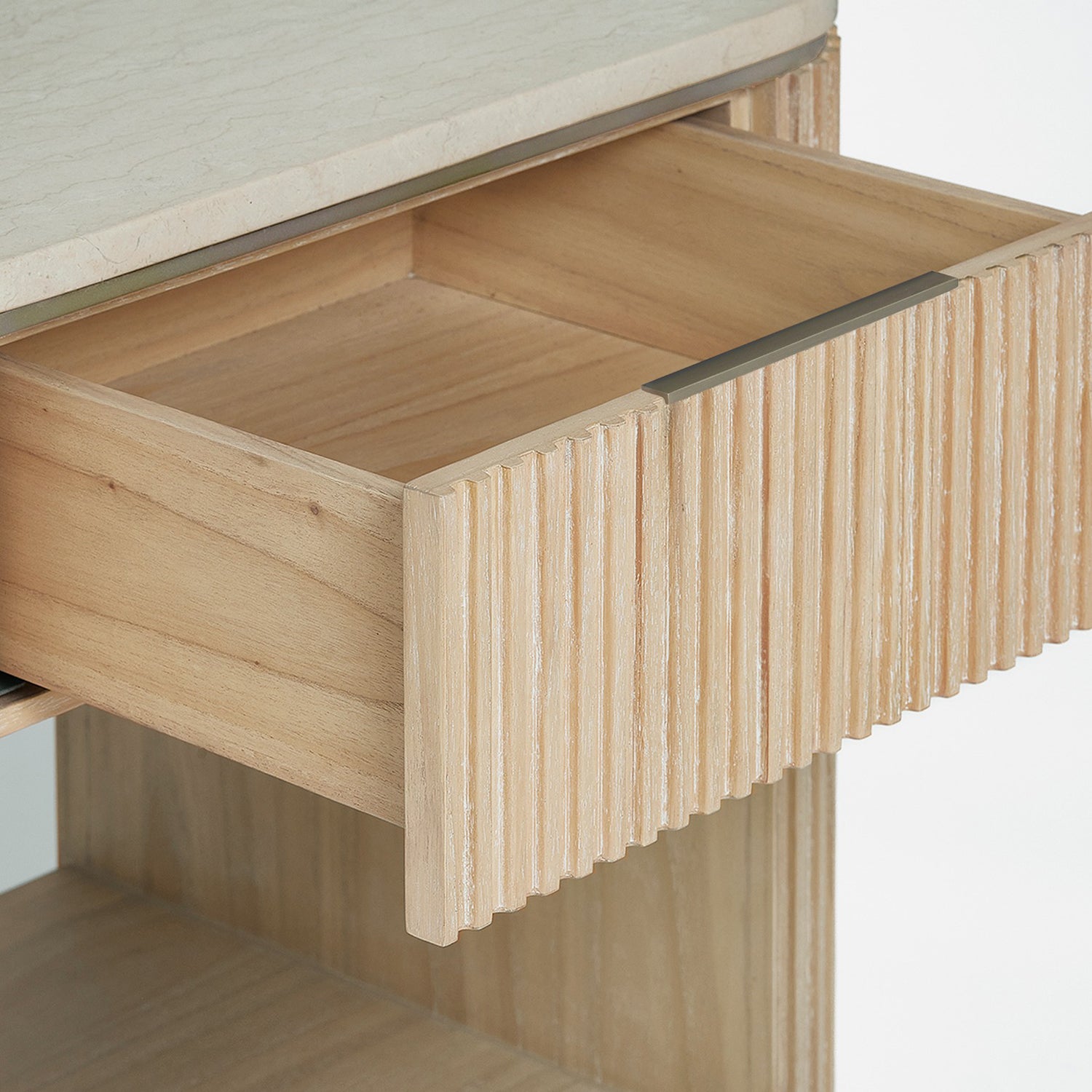 Interlude Home Morrison Husk Bedside Chest