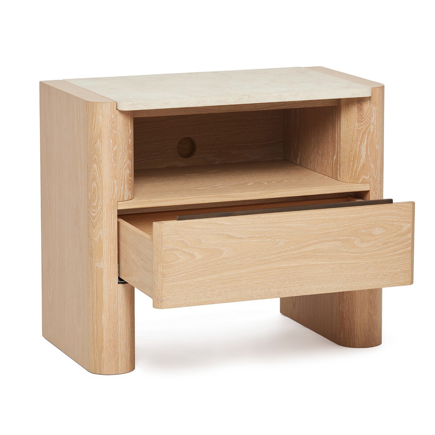 Interlude Home Arden Large Bedside Chest