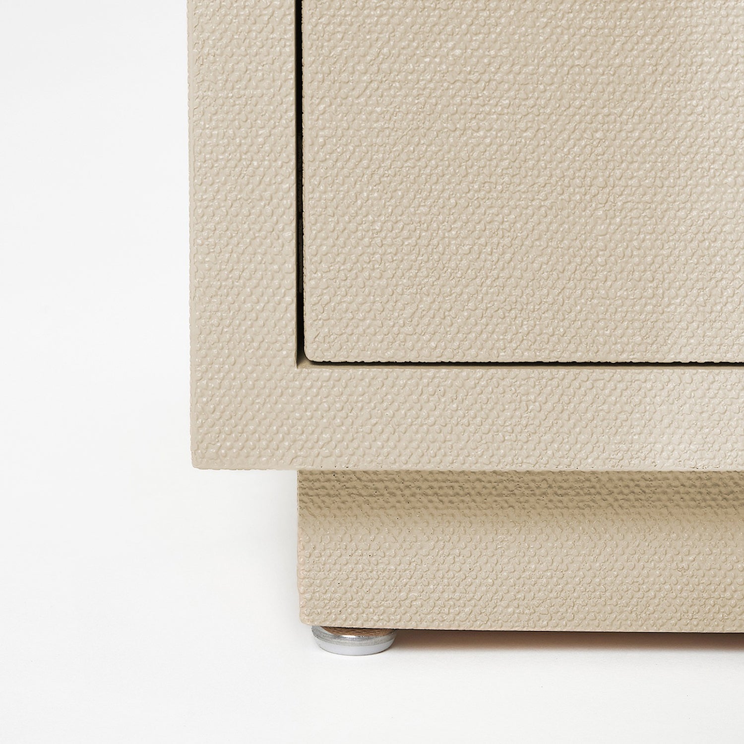 Interlude Home Taylor Sand Tall Bedside Chest