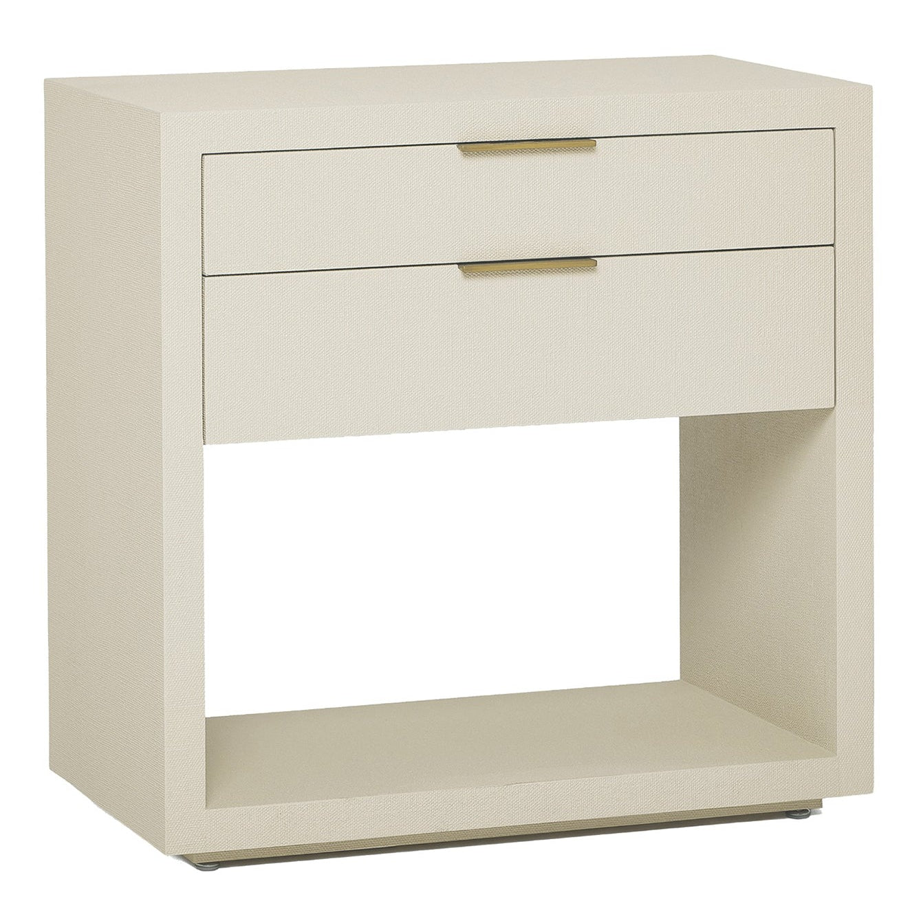 Interlude Home Montaigne Sand Tall Bedside Chest