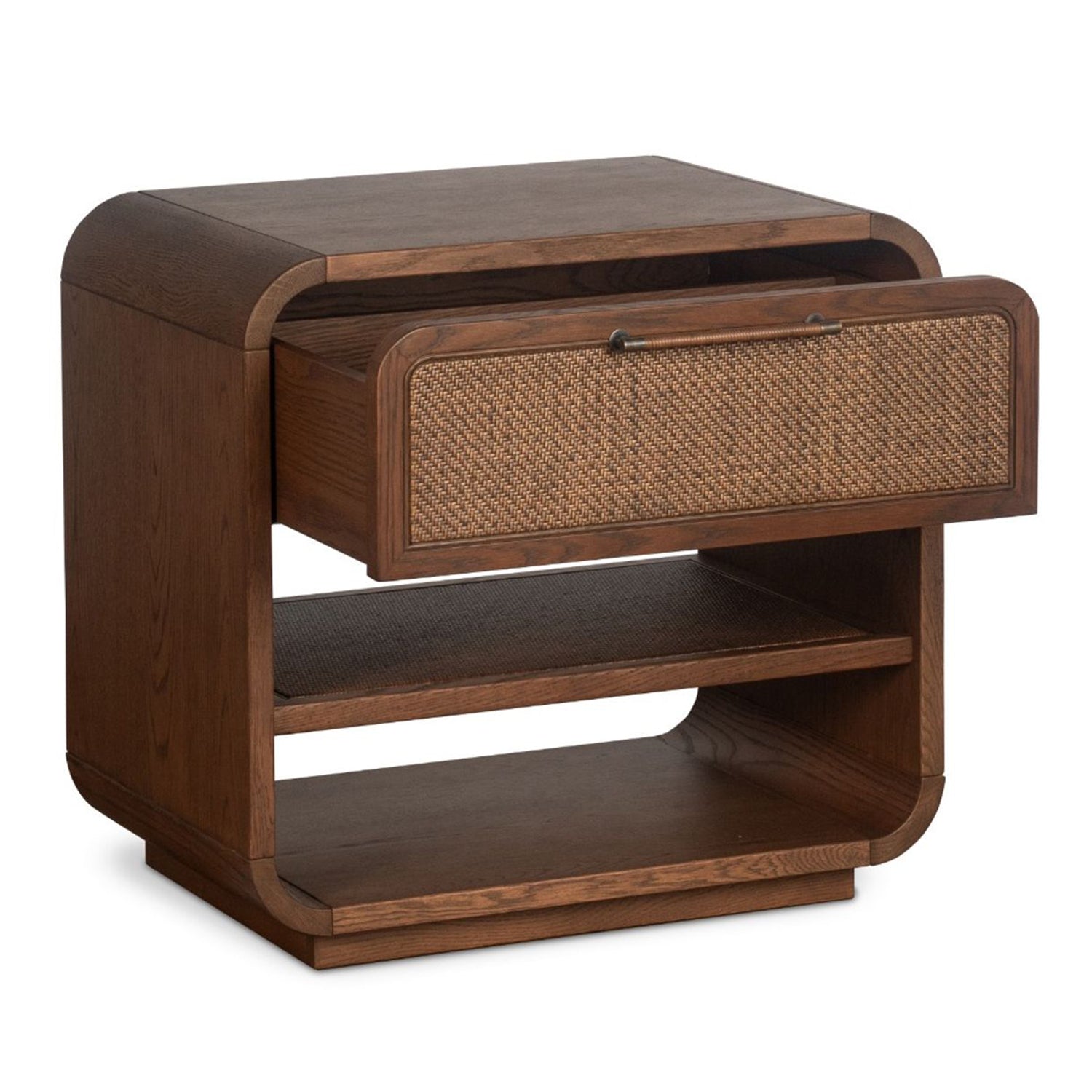 Interlude Home Marsh Walnut Bedside Chest
