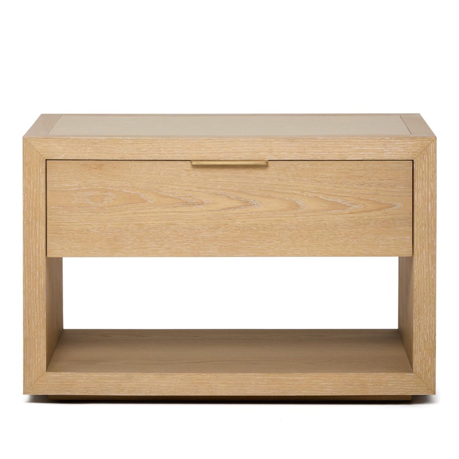 Interlude Home Montaigne Saddle Bedside Chest
