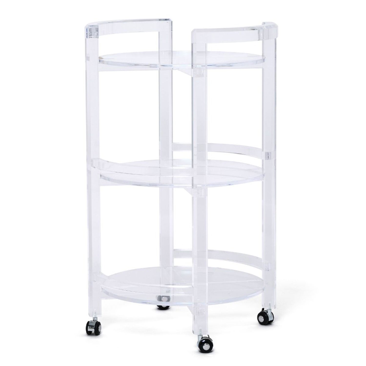 Interlude Home Diego Acrylic Bar Cart