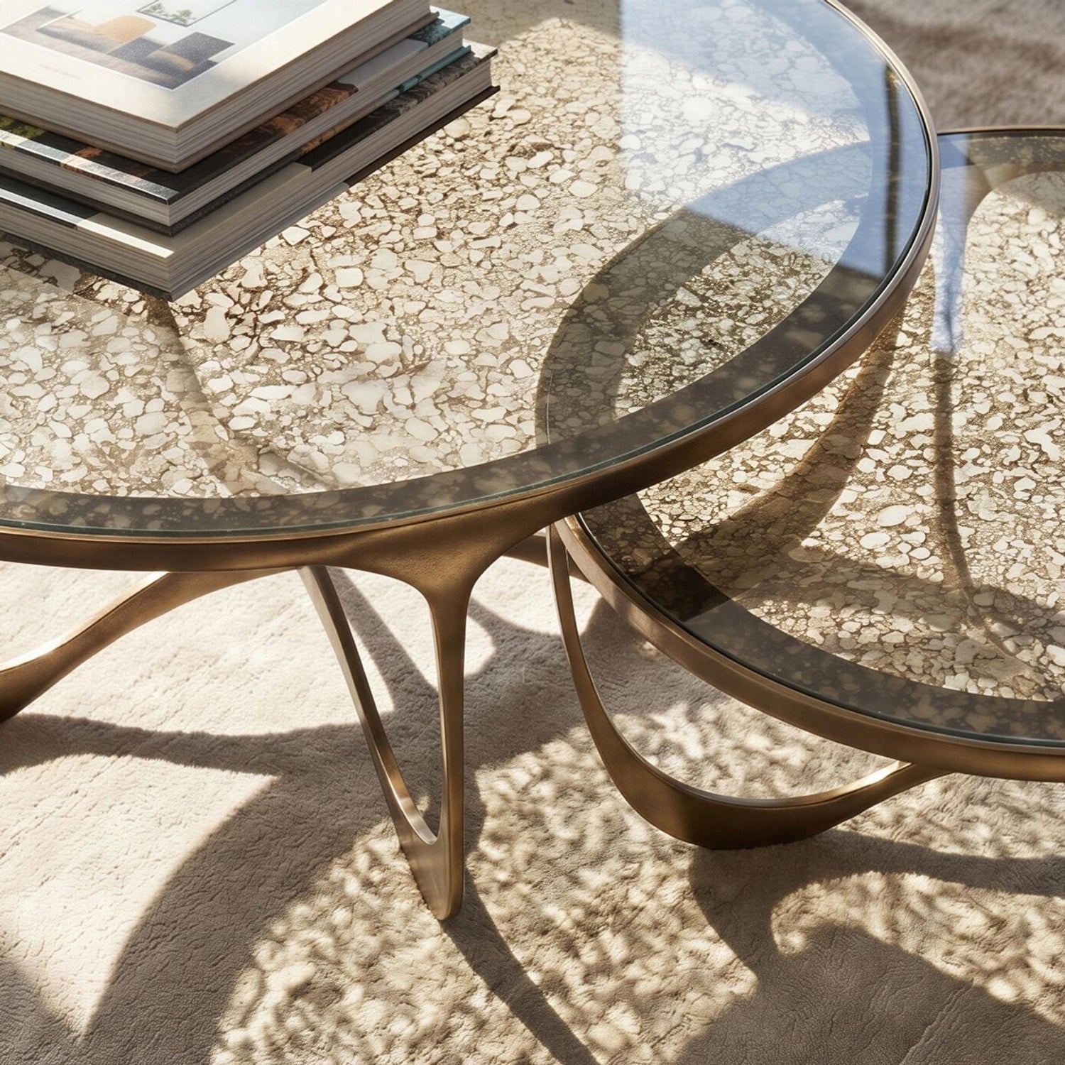 Interlude Home Juniper Twilight Cocktail Table