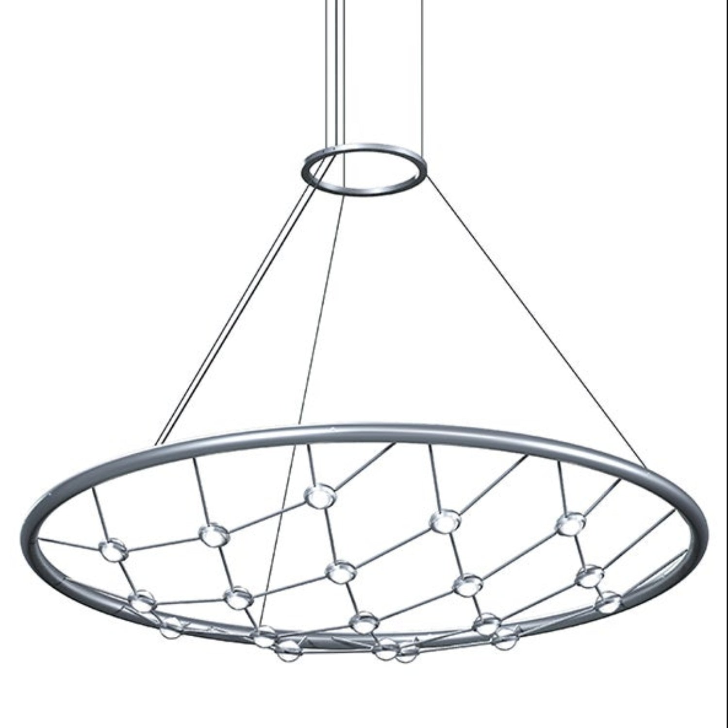 Sonneman Constellation Bright Satin Aluminum 1897.16C Pendant