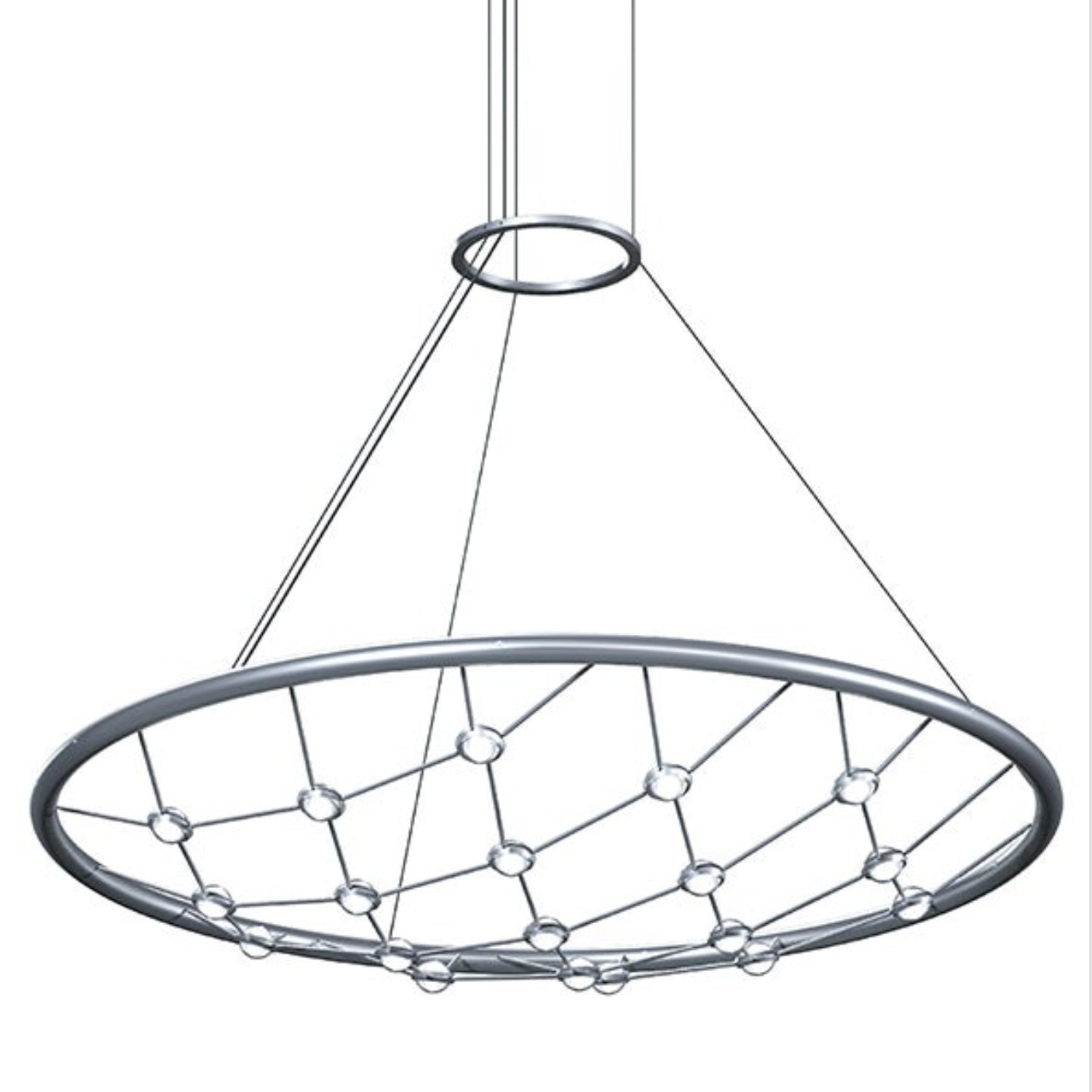 Sonneman Constellation Bright Satin Aluminum 1897.16C Pendant
