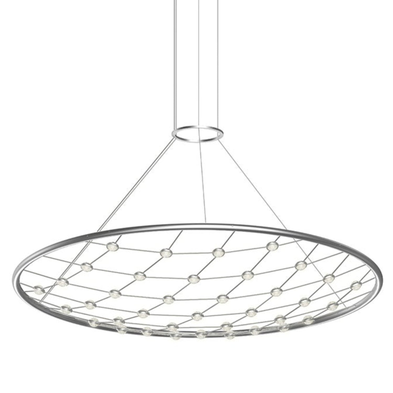 Sonneman Constellation Bright Satin Aluminum 1898.16C Pendant