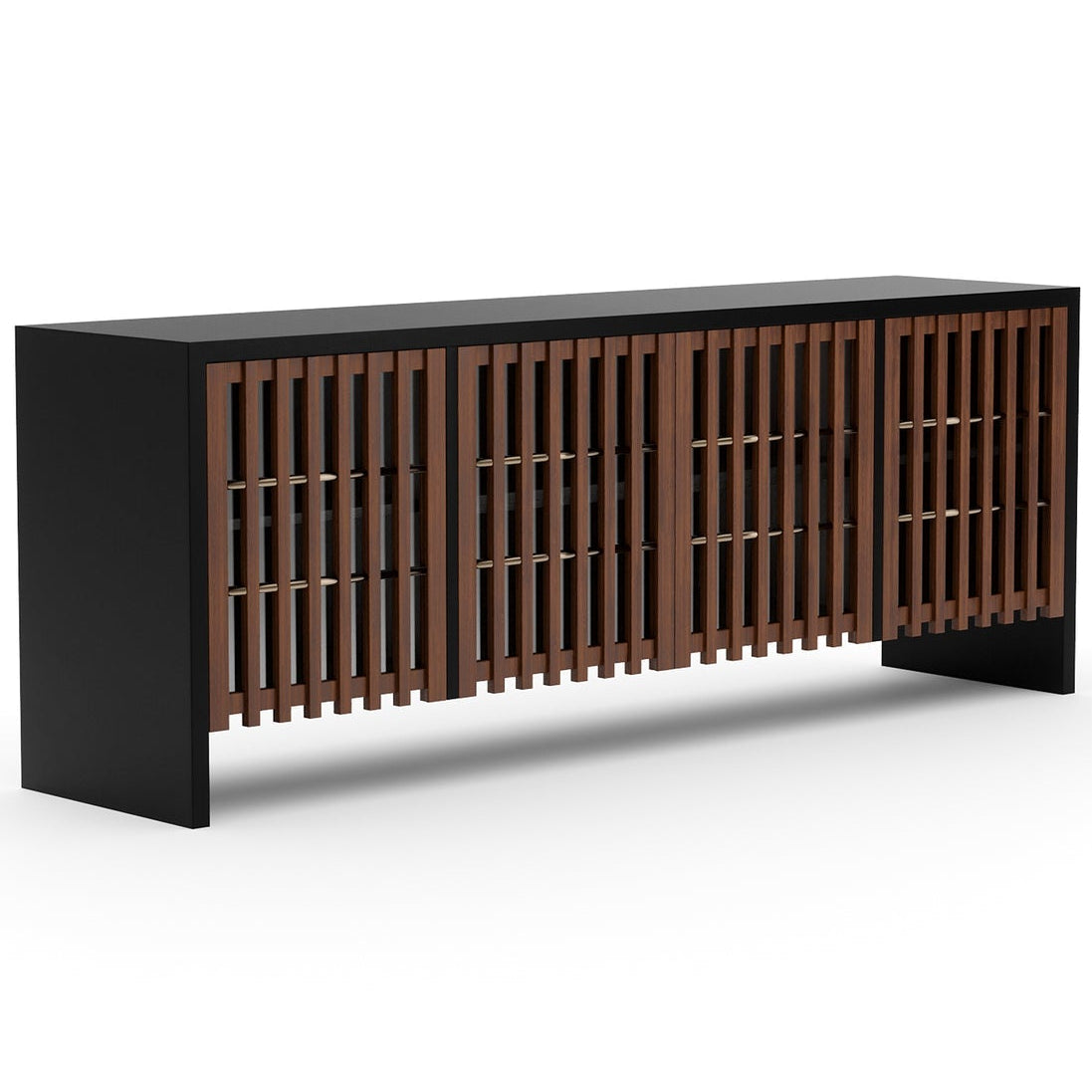 Caracole Pinstripe Dark Sideboard